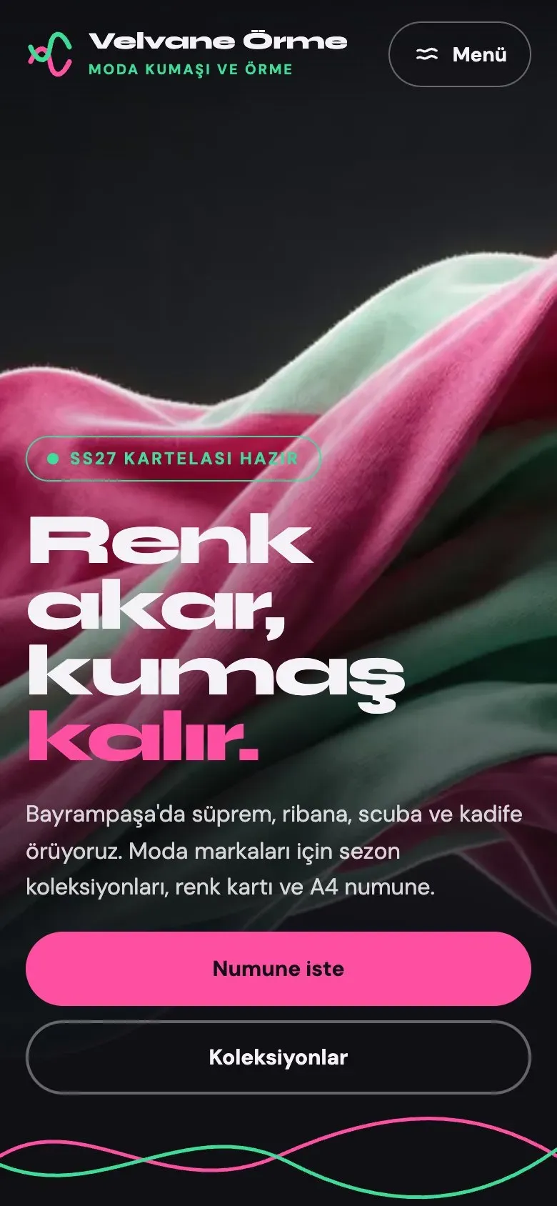 İplik teması telefonda: giriş ekranı