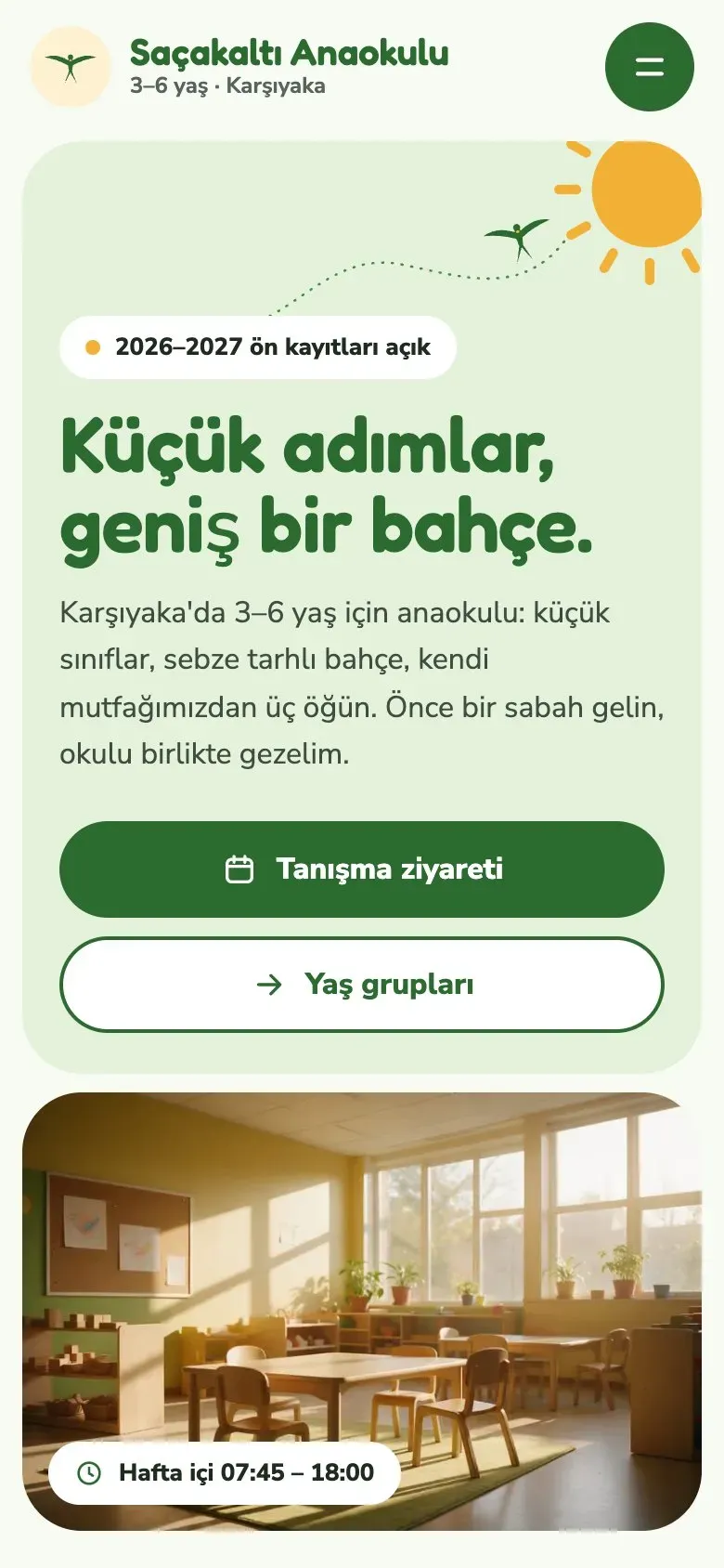 Kırlangıç teması telefonda: giriş ekranı