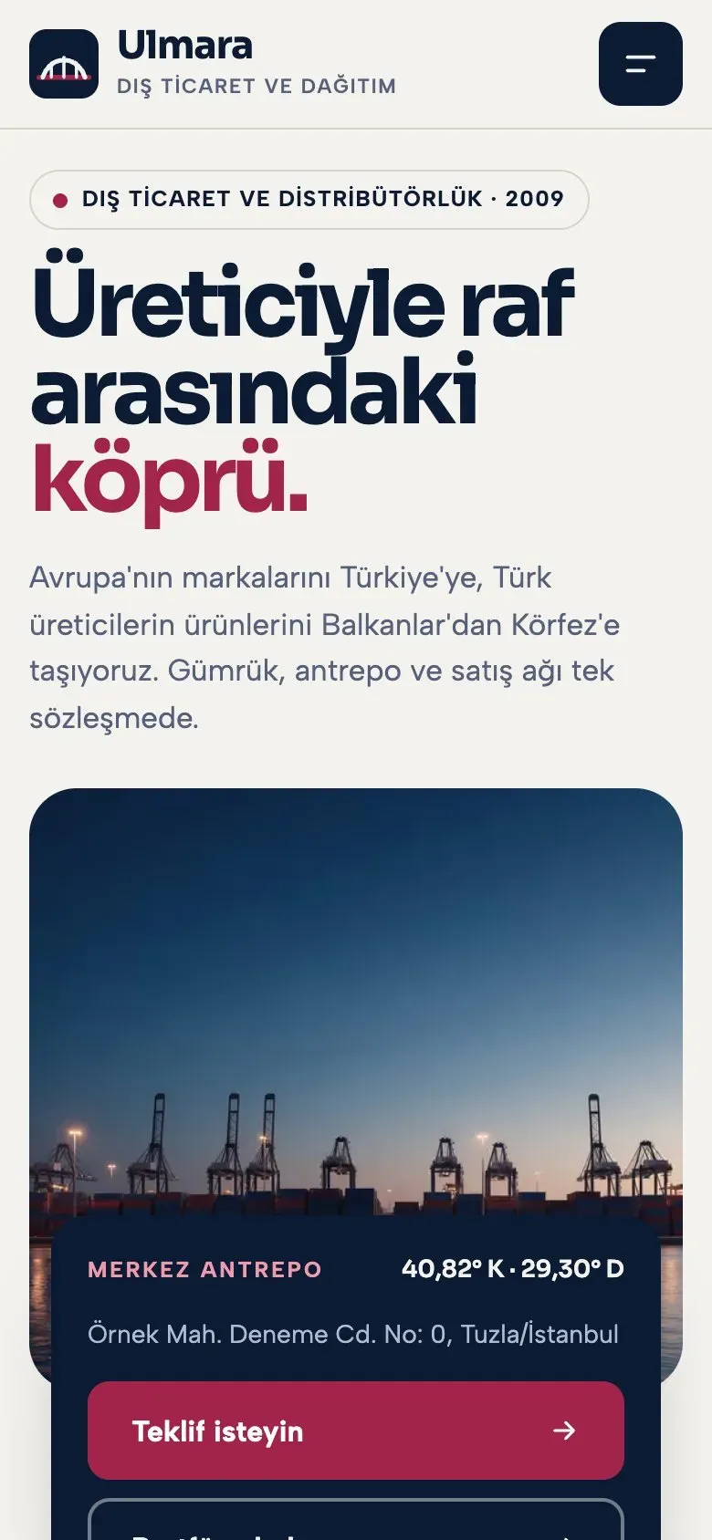 Köprü teması telefonda: giriş ekranı