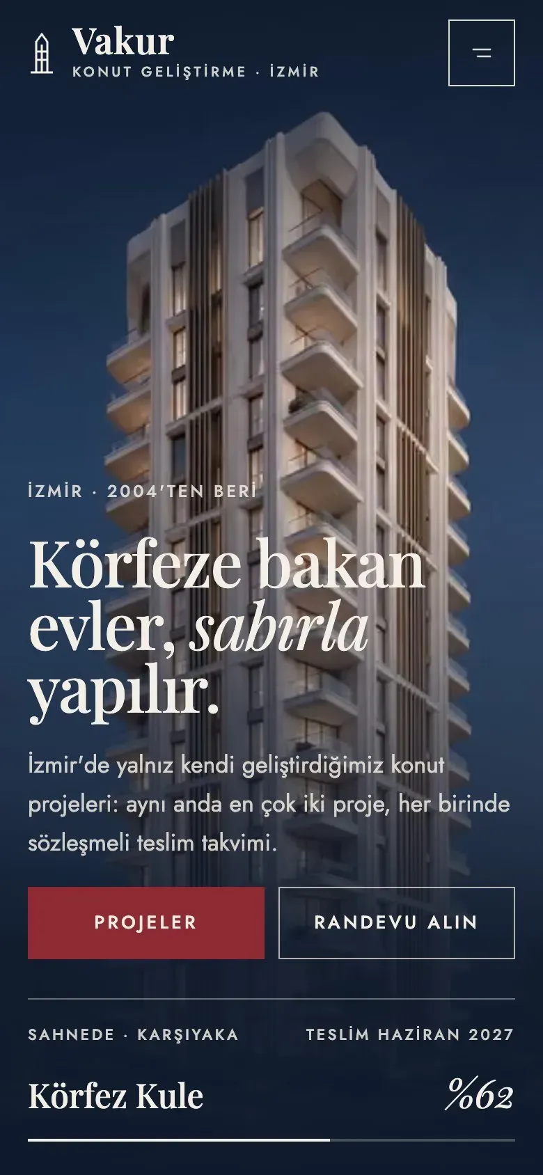 Kule teması telefonda: giriş ekranı