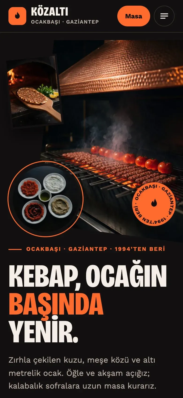 Ocak teması telefonda: giriş ekranı