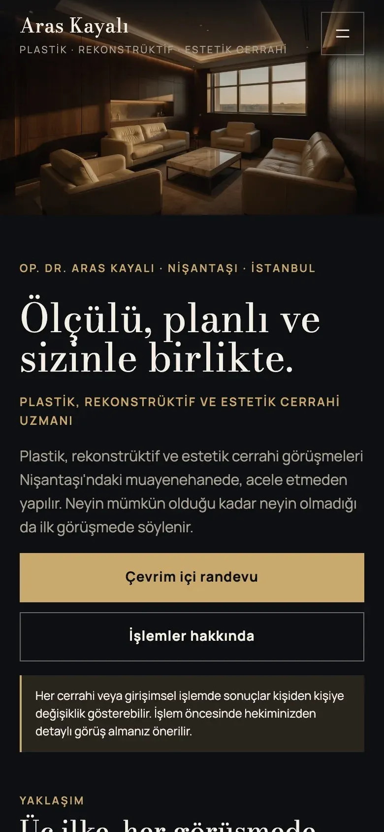 Siluet teması telefonda: giriş ekranı